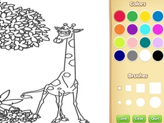 խաղ Jungle Animals Coloring Book for Kids