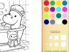 խաղ Cozy Friends Coloring Book for Kids