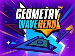 խաղ Geometry Wave Hero