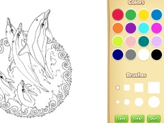 խաղ Mandala Coloring Book For Adults