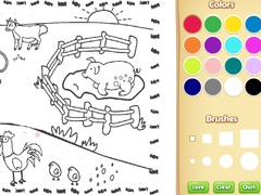 խաղ Farming Coloring Book For Kids