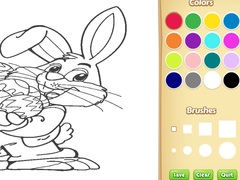 խաղ Easter Bunny Coloring Book for Kids