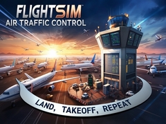 խաղ Flight Sim Air Traffic control