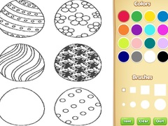 խաղ Easter Eggs Coloring Book for Kids