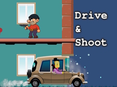 խաղ Drive & Shoot