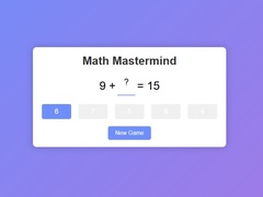 խաղ Math Mastermind