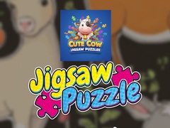 խաղ Cute Cow Jigsaw Puzzles
