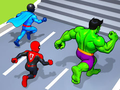 խաղ Hero Transform Race