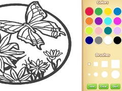 խաղ Butterfly Coloring Book For Kids