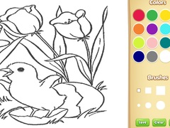 խաղ Flowers Coloring Book For Kids