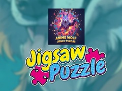 խաղ Anime Wolf Jigsaw Puzzles