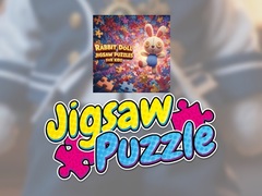 խաղ Rabbit Doll Jigsaw Puzzles For Kids