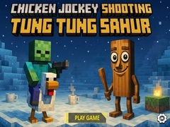 խաղ Chicken Jockey Shooting Tung Tung Sahur