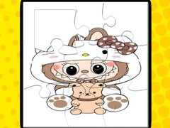 խաղ Labubu Jigsaw Puzzles for Kids Game
