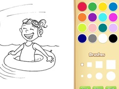 խաղ Summer Coloring Book For Kids