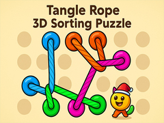 խաղ Hazel Tangle Rope 3D: Sorting Puzzle