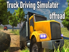 խաղ Truck Driving Simulator offroad