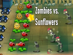 խաղ Zombies vs. Sunflowers