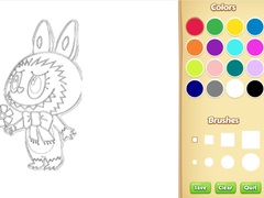 խաղ Chibi Labubu Coloring Book for Kids