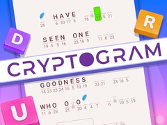 խաղ Cryptogram: Word Brain Puzzle