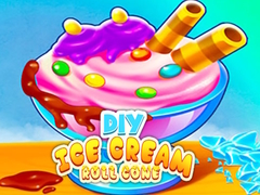 խաղ DIY Ice Cream Roll Cone