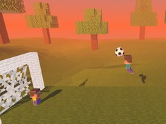 խաղ Block Head Soccer