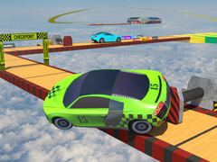 խաղ Real Impossible Sky Tracks Car Driving
