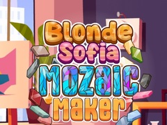 խաղ Blonde Sofia: Mozaic Maker