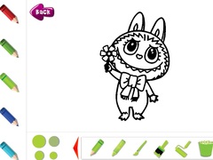 խաղ Labubu Coloring Pages