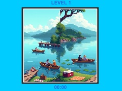 խաղ Pixel Slide Puzzle