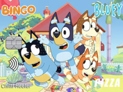 խաղ Jigsaw Puzzle: Bluey Credit Card