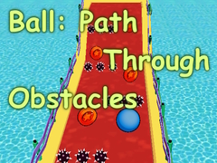 խաղ Ball: Path Through Obstacles