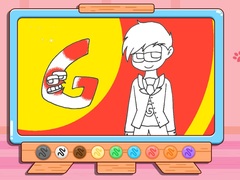 խաղ Coloring Book: Alphabet Lore G