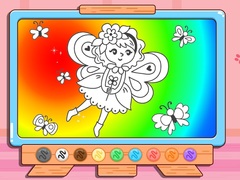 խաղ Coloring Book: Floral Dance