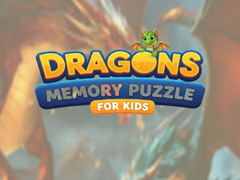 խաղ Dragons Memory Puzzle For Kids