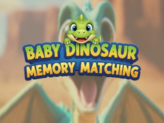 խաղ Baby Dinosaur Memory Matching