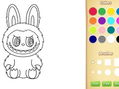խաղ Labubu Coloring Book