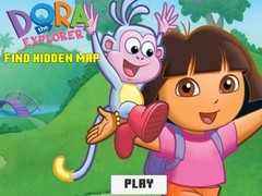 խաղ Dora the Explorer: Find Hidden Map