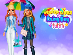 խաղ Super Girls My Rainy Day Outfits
