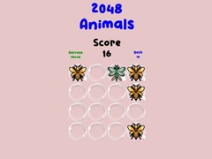 խաղ 2048 Animals