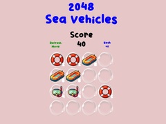 խաղ 2048 Sea Vehicles
