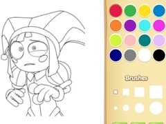 խաղ Pomni Coloring Book For Kids