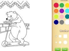 խաղ Circus Animals Coloring Book
