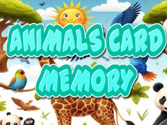 խաղ Animal cards memory