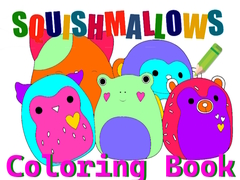 խաղ Squishmallow Coloring Book