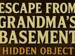 խաղ Escape From Grandma's Basement Hidden Object