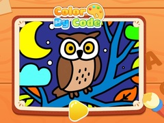 խաղ Color By Code: Night Owl