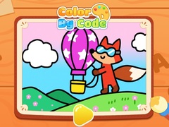 խաղ Color By Code: Hot Air Balloon