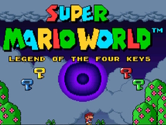 խաղ Super Mario World Legend of the Four Keys