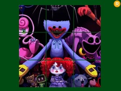 խաղ Poppy Huggy Horror Sliding